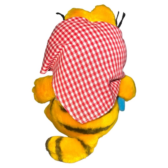Garfield Cleaning Lady I Dont Do Windows Plush Stuffed Animal Dakin Vintage - Picture 3 of 7
